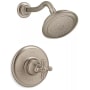 Kohler Artifacts 1.75 GPM Rite-Temp Pressure Balancing Shower Trim with Cross Handle Vibrant Brushed Bronze