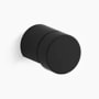 Kohler Composed 3/4 Inch Round Cabinet Knob Matte Black