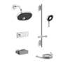 Kohler Statement Custom Shower System Featuring Two Port Anthem Mechanical Valve with Trim, Shower Head, and Handshower Polished Chrome