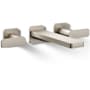 Kohler Parallel Wall Mounted Tub Filler Vibrant Brushed Nickel