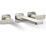 Kohler Parallel Wall Mounted Tub Filler Vibrant Polished Nickel