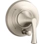 Kohler Buckley Pressure Balanced Valve Trim Only with Single Lever Handle and Integrated Diverter - Less Rough In Vibrant Brushed Nickel