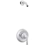 Kohler Buckley Tub and Shower Trim Package Shower Head Polished Chrome