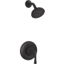 Kohler Buckley Shower Only Trim Package with 2.5 GPM Single Function Shower Head Matte Black