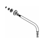 Kohler Replacement Spout and Hardware Matte Black