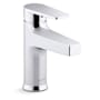 Kohler Taut 1.2 GPM Single-Handle Bathroom Sink Faucet Polished Chrome