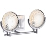 Kohler Lighting Arendela 17" Wide 2 Light Vanity Light with Briolette Faceted Glass Polished Chrome