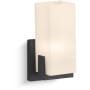 Kohler Lighting Honesty 9" Tall Wall Sconce with Frosted Glass Shade Matte Black