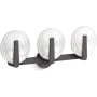 Kohler Lighting Hint 3 Light 11" Tall Wall Sconce Matte Black