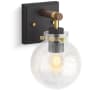 Kohler Lighting Holt 10" Tall Wall Sconce Matte Black / Brushed Modern Brass