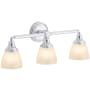 Kohler Lighting Devonshire 3 Light 23" Wide Bathroom Vanity Light Polished Chrome