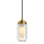 Kohler Lighting Artifacts 5" Wide Mini Pendant Brushed Moderne Brass