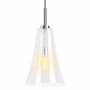 Kohler Lighting Simplice 10" Wide Mini Pendant with Seedy Glass Shade Polished Chrome