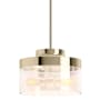 Kohler Lighting Purist 2 Light 13" Wide Pendant French Gold