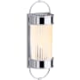Kohler Lighting Terret 15" Tall Bath Bar Polished Chrome