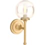 Kohler Lighting Bellera 14" Tall Bathroom Sconce Brushed Moderne Brass