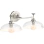 Kohler Lighting Tone 2 Light 21" Wide Vanity Light Brushed Nickel