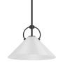 Kohler Lighting Kernen by Studio McGee 14" Wide Pendant Matte Black