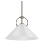 Kohler Lighting Kernen by Studio McGee 14" Wide Pendant Brushed Nickel
