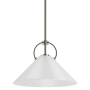 Kohler Lighting Kernen by Studio McGee 14" Wide Pendant Polished Nickel