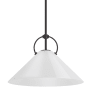 Kohler Lighting Kernen by Studio McGee 18" Wide Pendant Matte Black