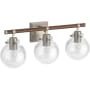 Kohler Lighting Holt 3 Light 10" Tall Wall Sconce Brushed Nickel