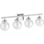 Kohler Lighting Holt 4 Light 10" Tall Wall Sconce Polished Chrome