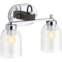 Kohler Lighting Tannage 2 Light 15" Wide Vanity Light Polished Chrome