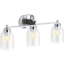 Kohler Lighting Tannage 3 Light 25" Wide Vanity Light Polished Chrome