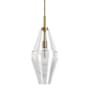 Kohler Lighting Simplice 10" Wide Diamond Pendant Brushed Moderne Brass