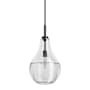 Kohler Lighting Simplice 12" Wide Teardrop Pendant Matte Black