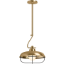 Kohler Lighting Modern Farm 12" Wide 1 Light Pendant Modern Brushed Gold
