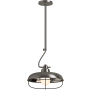 Kohler Lighting Modern Farm 12" Wide 1 Light Pendant Valiant Nickel
