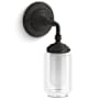 Kohler Lighting Artifacts 12" Tall Bathroom Sconce Matte Black