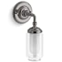 Kohler Lighting Artifacts 12" Tall Bathroom Sconce Titanium