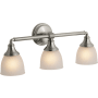 Kohler Lighting Devonshire 3 Light 23" Wide Bathroom Vanity Light Brushed Nickel