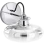 Kohler Lighting Modern Farm 8" Wide Water Globe Wall Sconce Polished Chrome