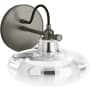 Kohler Lighting Modern Farm 8" Wide Water Globe Wall Sconce Valiant Nickel