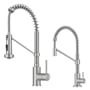 Kraus Bolden 1.8 GPM Single Hole Pull Down Kitchen Faucet and Water Filter Faucet Combo - Less Filter System Spot Free Stainless Steel