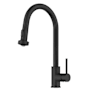 Kraus Bolden 1.8 GPM 2-Function Single Handle Pull Down Kitchen Faucet Matte Black