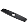 Kraus 2-1/2" Escutcheon Plate Black Stainless Steel