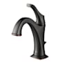 Kraus Arlo 1.2 GPM Deck Mounted Bathroom Faucet with Pull-up Drain Oil Rubbed Bronze