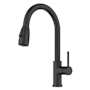 Kraus Coda 1.8 GPM Single Hole Kitchen Faucet Matte Black