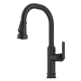 Kraus Allyn 1.8 GPM Single Hole Pull Down Kitchen Faucet Matte Black