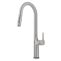 Kraus Oletto 1.8 GPM Single Hole Pull Down Kitchen Faucet Spot Free Stainless Steel
