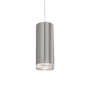 Kuzco Lighting Cameo 10" Tall 3000K LED Mini Pendant Brushed Nickel