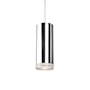 Kuzco Lighting Cameo 10" Tall 3000K LED Mini Pendant Chrome