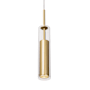 Kuzco Lighting Jarvis 13" Tall Mini Pendant Brushed Gold
