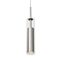 Kuzco Lighting Jarvis 13" Tall Mini Pendant Brushed Nickel