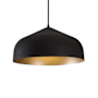 Kuzco Lighting Helena 17" Wide Pendant Black / Gold